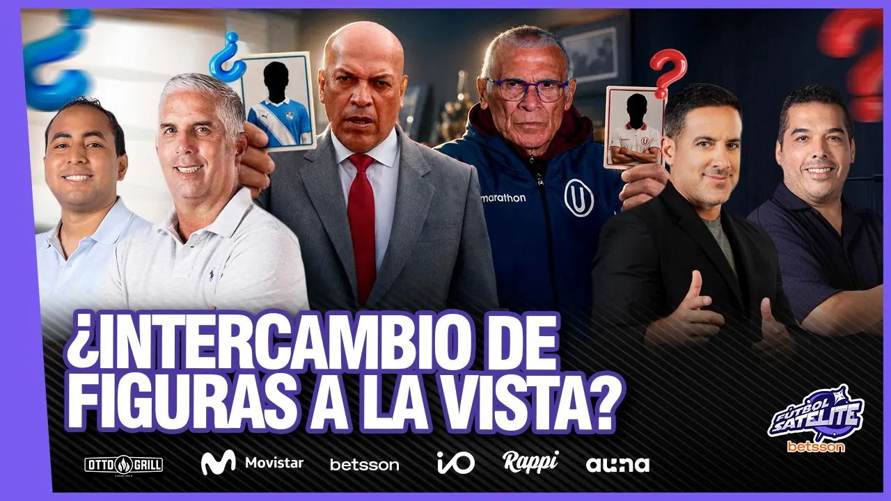 Reproducir: ¿INTERCAMBIO DE FIGURAS? | NOVEDADES EN EL FÚTBOL PERUANO #FÚTBOLSATÉLITE