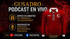 GUSADRO PODCAST: SORTEO 10 CAMISETAS 125 ANIVERSARIO Y NOVEDADES DE CIENCIANO (8 PM)