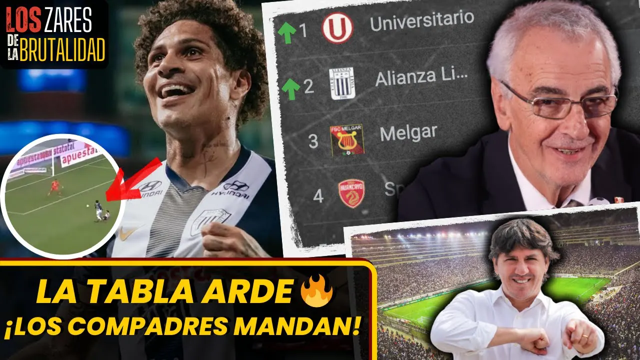 Reproducir: 👑 COMPADRES ARRIBA, LA ‘U’ HUMILLA Y ALIANZA GANA | MELGAR CEDE TERRENO | LA TABLA QUE QUEMA