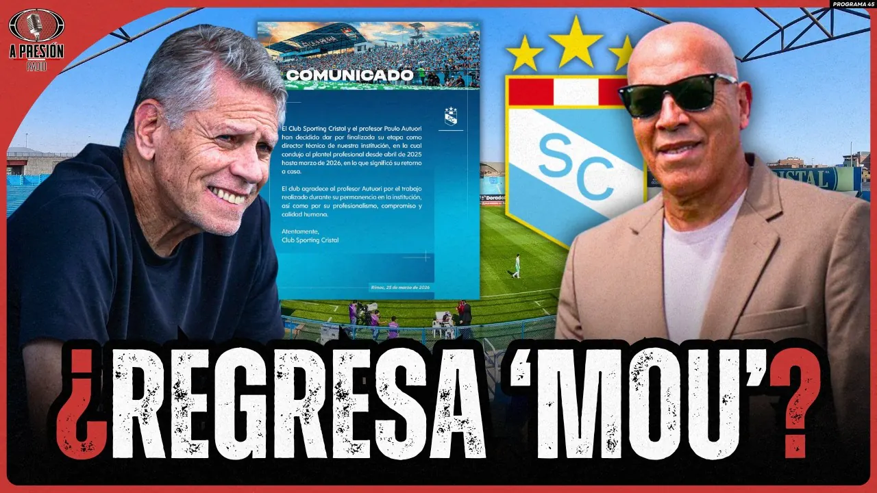 Reproducir: CRISTAL ROMPE CON PAULO AUTUORI ¿RENACE EL NOMBRE ROBERTO MOSQUERA?