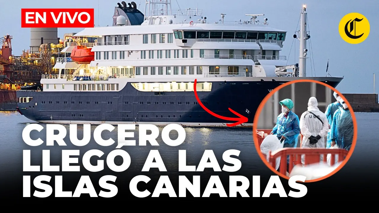 Reproducir: 🔴 EN VIVO | Brote de HANTAVIRUS en CRUCERO: lo último minuto a minuto | El Comercio