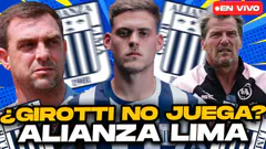 ¡CAMBIOS EN ALIANZA! ¿Federico Girotti NO JUEGA? El Posible 11 ante Sport Boys