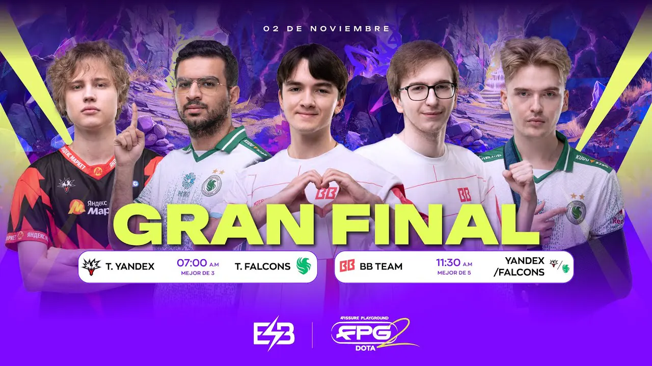 Reproducir: FALCONS vs YANDEX | FISSURE Playground 2 - FINAL LOWER