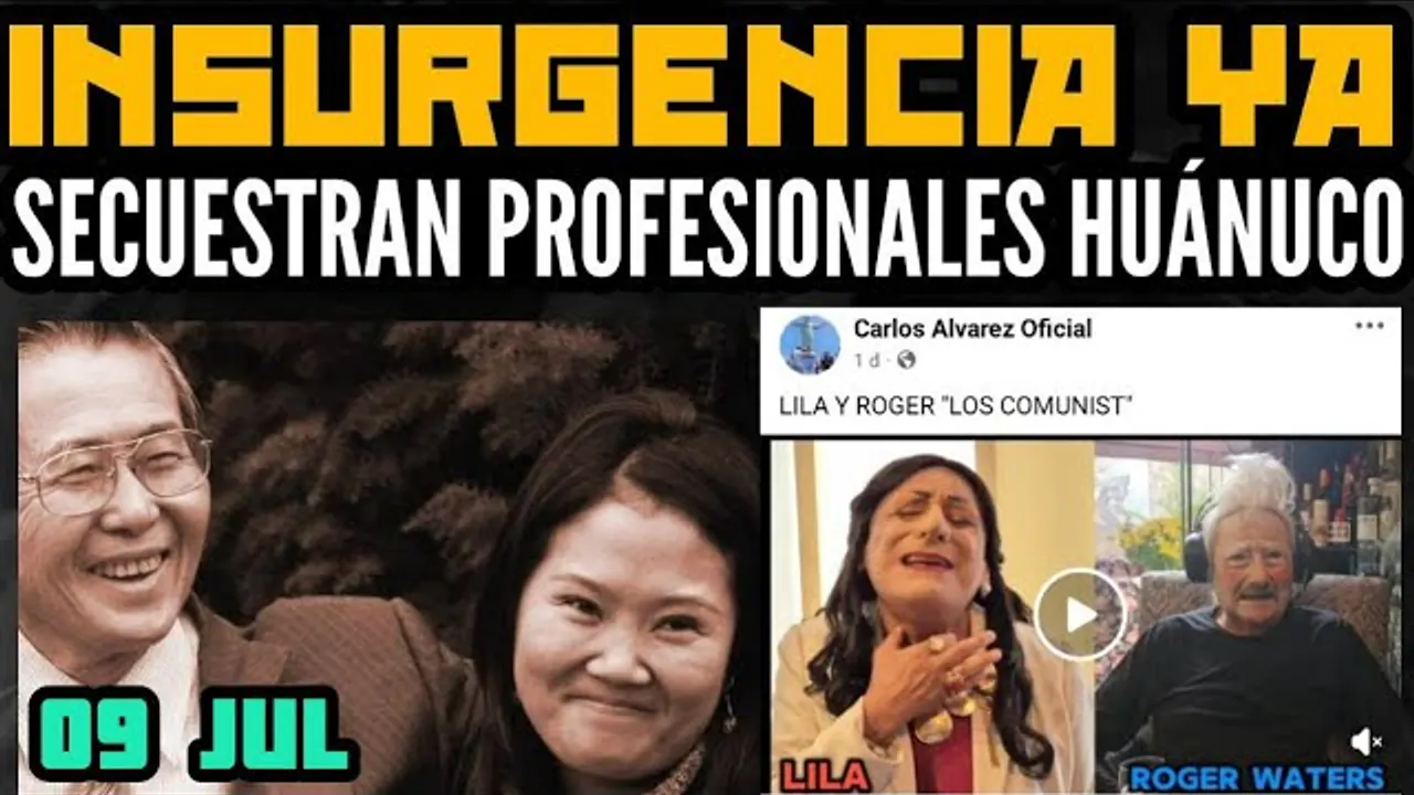 Reproducir: CARLOS ÁLVAREZ ATAC4 AL PUEBLO / CONGRESO MAFIOSO BLINDA AS3S1NOS / PERSECUSIÓN  POLÍTICA - 09 JUL