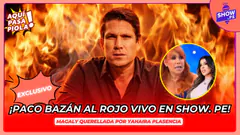 EN EXCLUSIVA PACO BAZÁN AL ROJO VIVO EN SHOW PE
