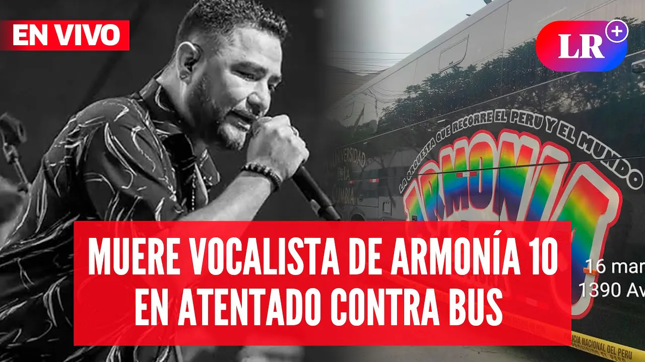 Reproducir: Armonía 10: fallece cantante Paul Flores, el 'Ruso’, en atentado contra bus de orquesta | #EnvivoLR