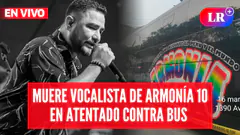 Armonía 10: fallece cantante Paul Flores, el 'Ruso’, en atentado contra bus de orquesta | #EnvivoLR