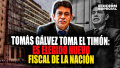 #EnVivo Tomás Gálvez, nuevo Fiscal de la Nación tras declinación de Pablo Sánchez y Zoraida Ávalos