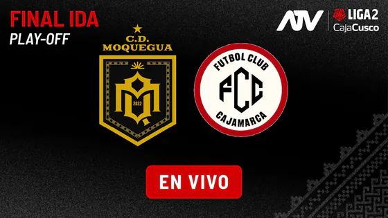 EN VIVO | LIGA 2 - FINAL IDA | CD MOQUEGUA VS FC CAJAMARCA | #ATVDEPORTES