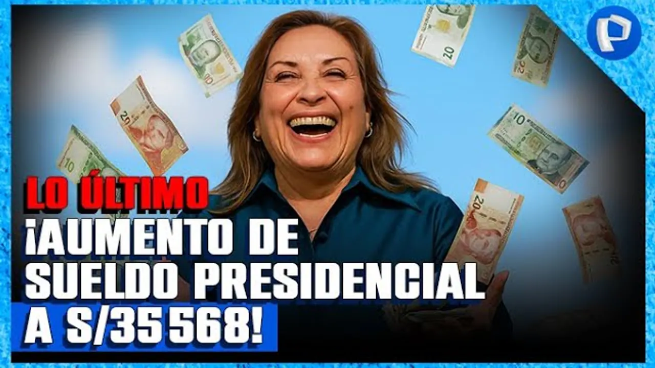 Reproducir: 👉 Dina Boluarte ahora gana más que ministros ¡Salario se eleva un 122 %! | #PanamericanaDigital