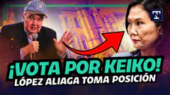#ENVIVO ¡LO CONFIRMÓ! LÓPEZ ALIAGA LLAMA A VOTAR POR KEIKO Y SACUDE LA CAMPAÑA | TRIVU NOTICIAS