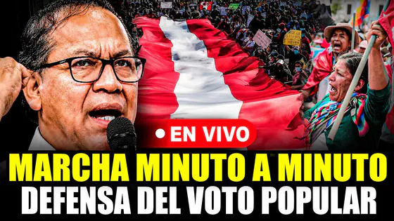 ¡ÚLTIMO MINUTO! MARCHA NACIONAL EN DEFENSA DEL VOTO POPULAR 19/06