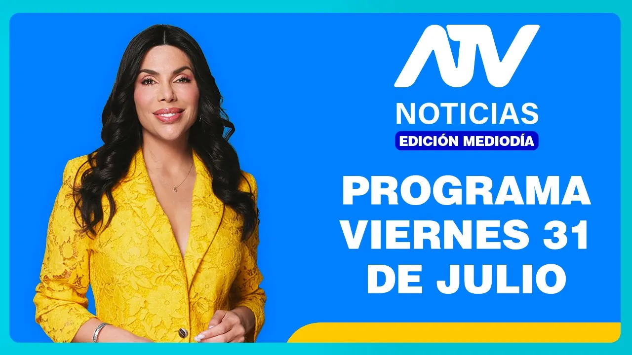 Reproducir: 🔴EN VIVO: Polémica por uso de bovinos en rituales | ATV Noticias Mediodía - 31/07/26