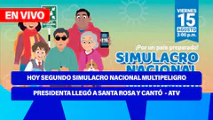 Fe de Erratas | SIMULACRO NACIONAL MULTIPELIGRO 2025 SE REALIZARÁ HOY A LAS 3:00 P.M. - ATV+