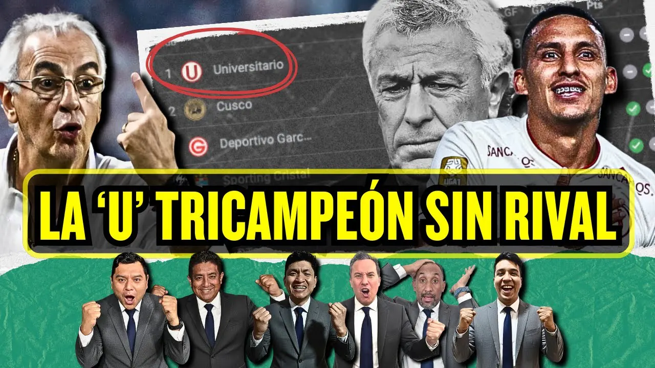 Reproducir: 🚨 UNIVERSITARIO TRICAMPEÓN: ¿CAMINÓ O LE REGALARON LA LIGA 1? 🚨 LOS ZARES