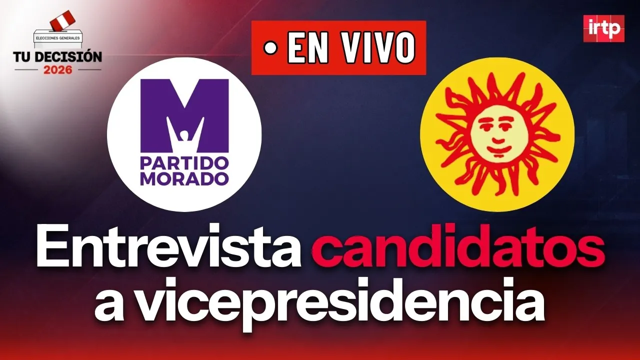 Reproducir: Candidatos a la vicepresidencia: Partido Morado y Partido del Buen Gobierno | “Tu decisión 2026”
