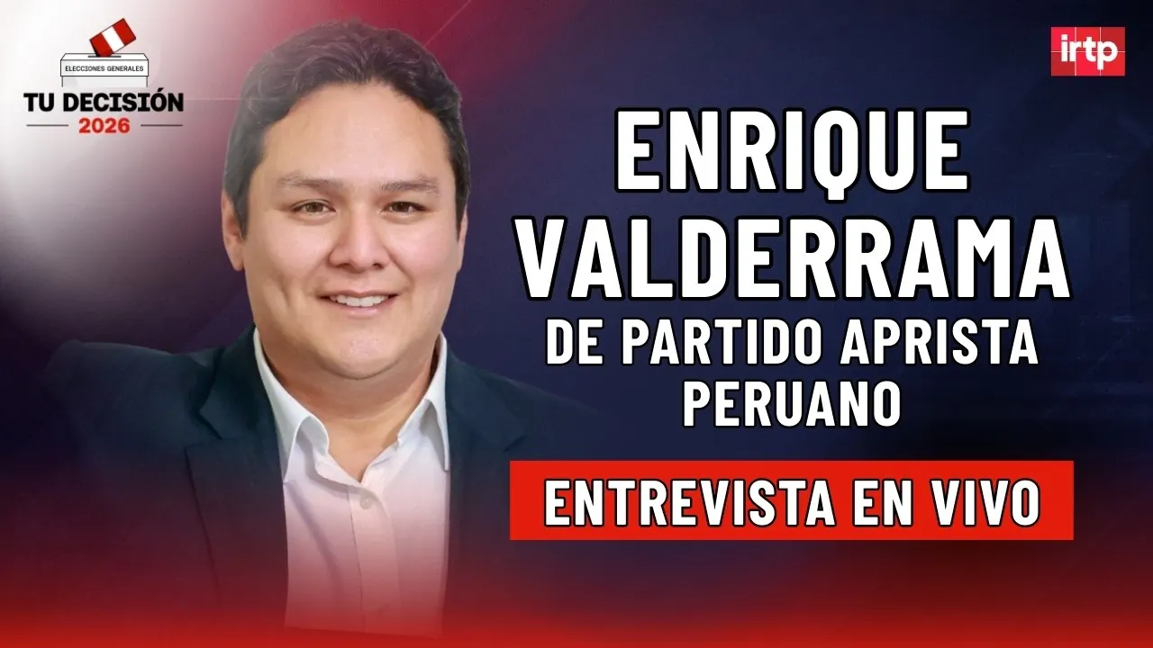 Reproducir: Entrevista a Enrique Valderrama de Partido Aprista Peruano | "Tu decisión 2026" por TVPerú Noticias