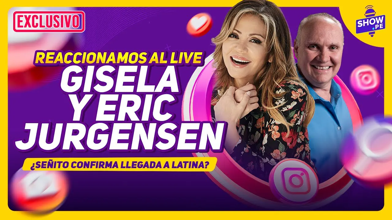 Reproducir: EN VIVO 🔴 GISELA VALCARCEL Y ERIC JURGENSEN: REACCIÓN EN DIRECTO