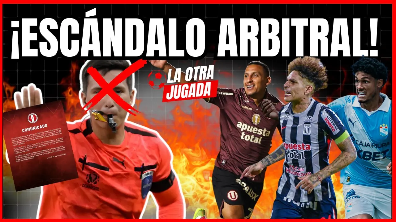 Reproducir: ¡CONAR CASTIGA A ORTEGA! POLÉMICAS EN LIGA 1 - LA 'U' PRESENTA RECLAMO FORMAL