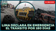 #ENVIVO | LIMA DECLARA EN EMERGENCIA EL TRÁNSITO POR SINIESTRALIDAD VIAL | #PUROSFACTOS