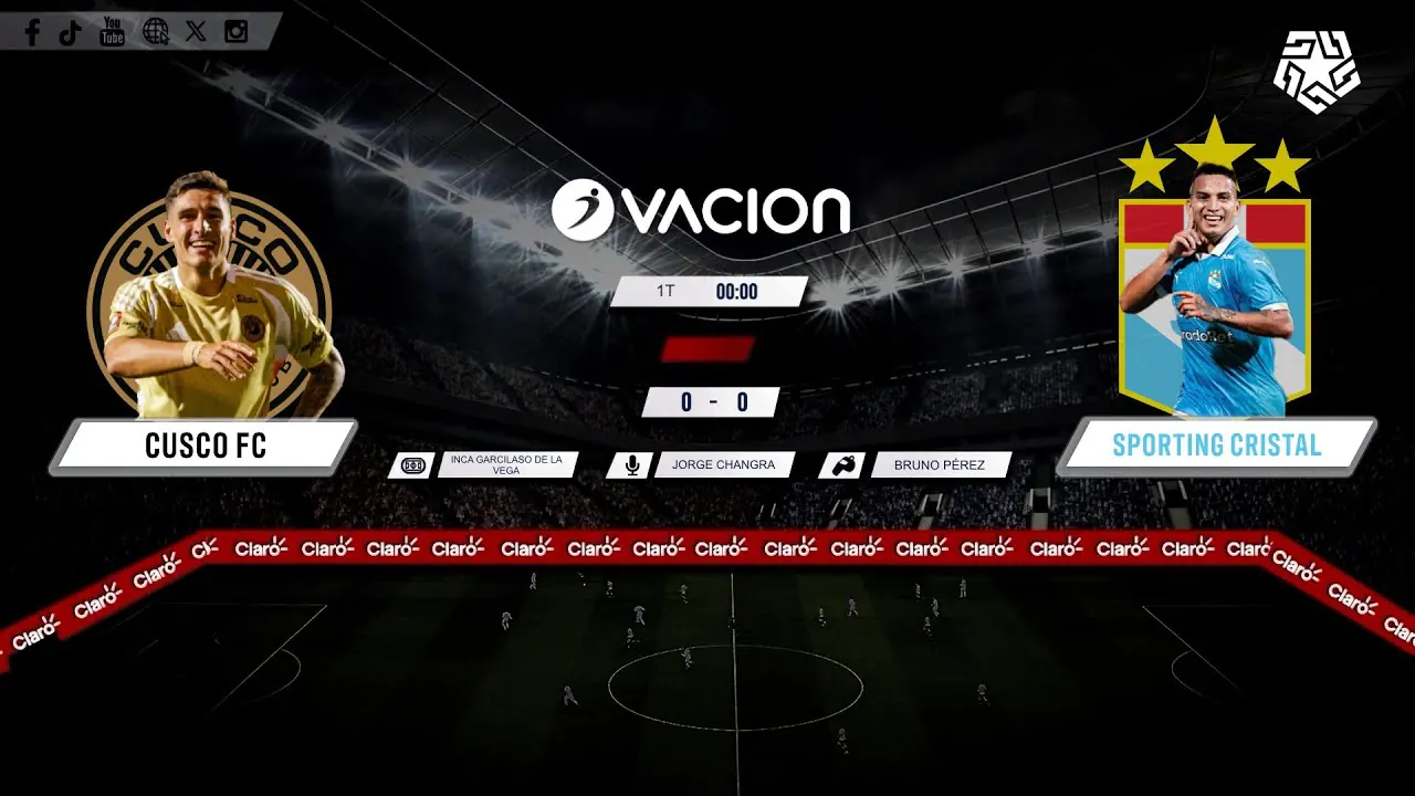 Reproducir: Sporting Cristal vs Cusco FC por RADIO OVACION | LIGA 1 TE APUESTO | PLAY-OFFS/VUELTA FASE2