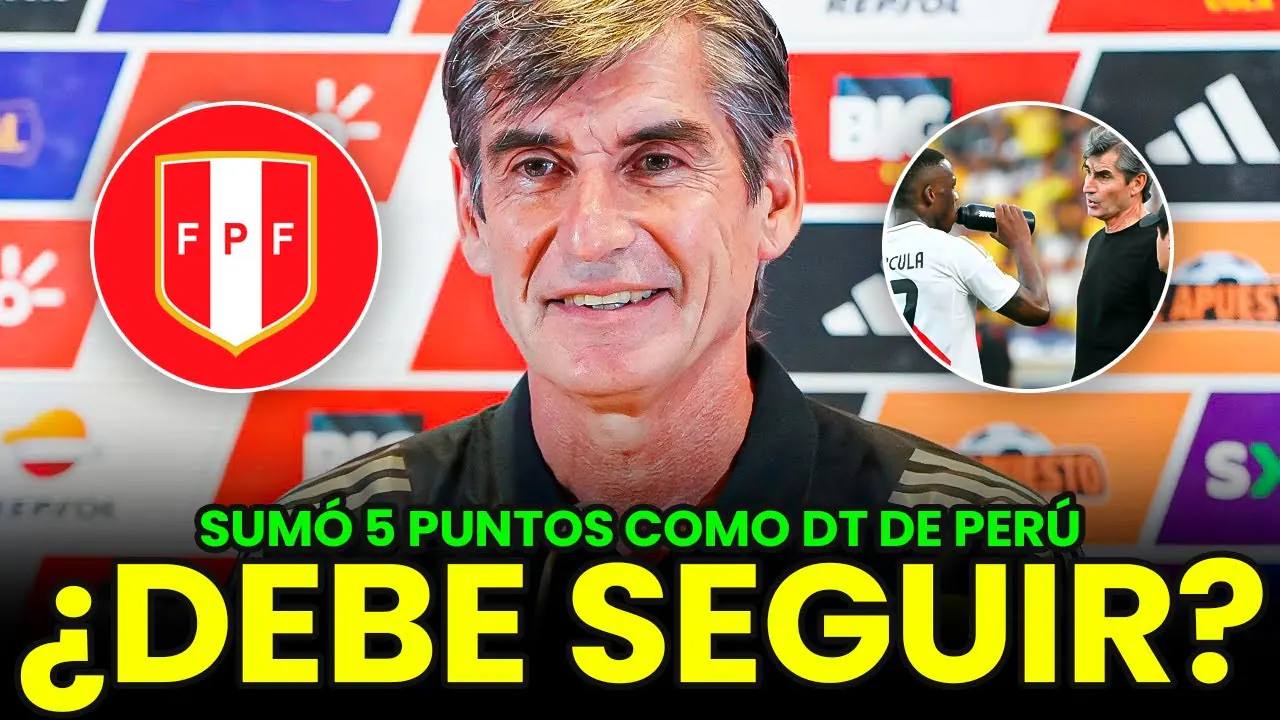 Reproducir: ¿ÓSCAR IBÁÑEZ DEBE SEGUIR COMO DT DE LA SELECCIÓN PERUANA?