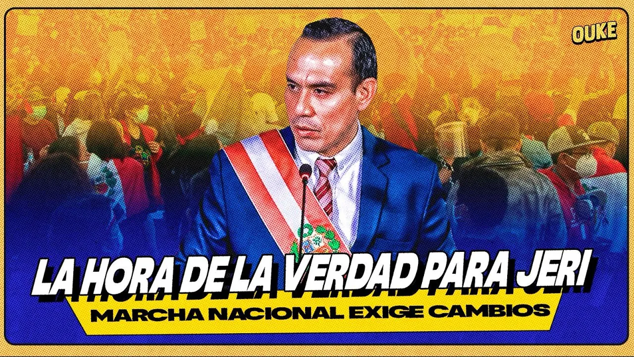 Reproducir: ¡MARCHA NACIONAL BUSCA LA SALIDA DE JERÍ! 🚨 🇵🇪 | OUKE 🟡