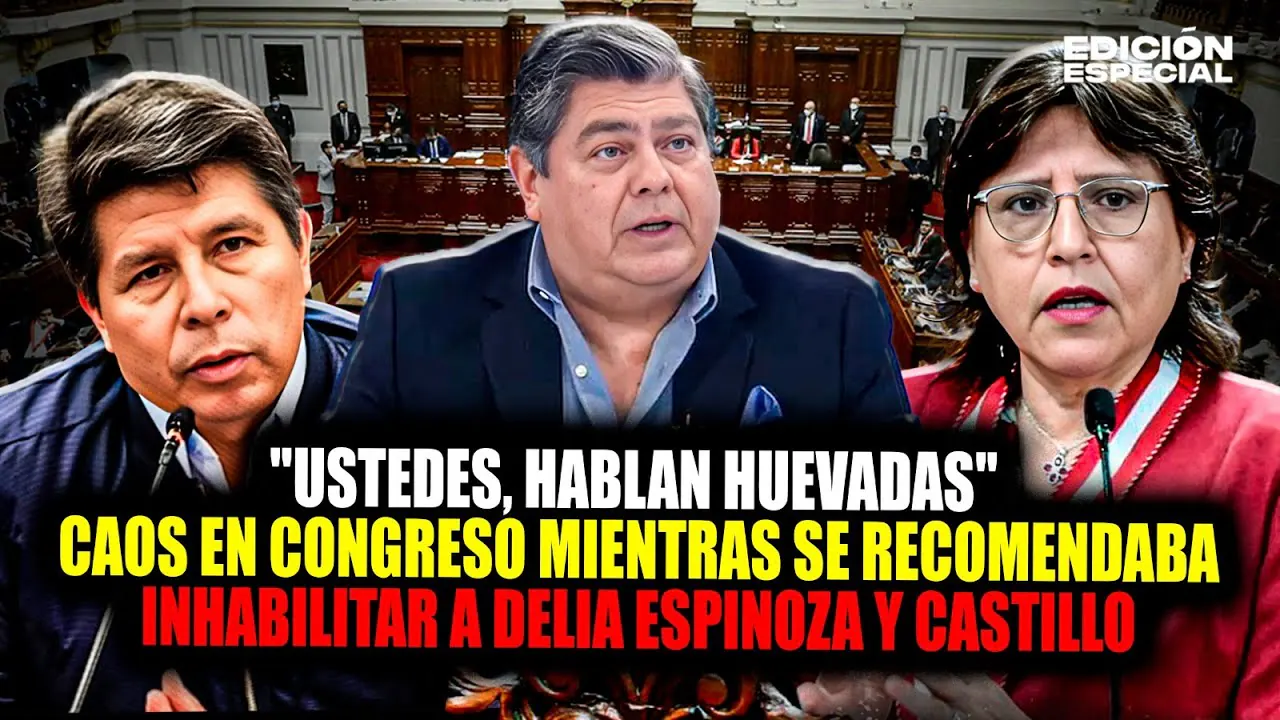 Reproducir: #EnVivo Abogado de Pedro Castillo insulta a congresistas mientras se recomendaba inhabilitarlo