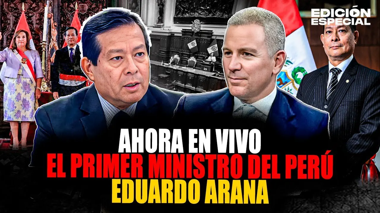 Reproducir: #EnVivo Primer ministro Eduardo Arana en entrevista con Diego Acuña