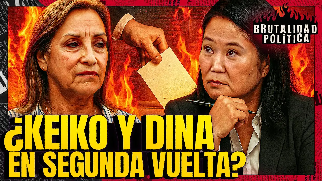 Reproducir: ¿KEIKO Y DINA EN SEGUNDA VUELTA? | BRUTALIDAD POLITICA