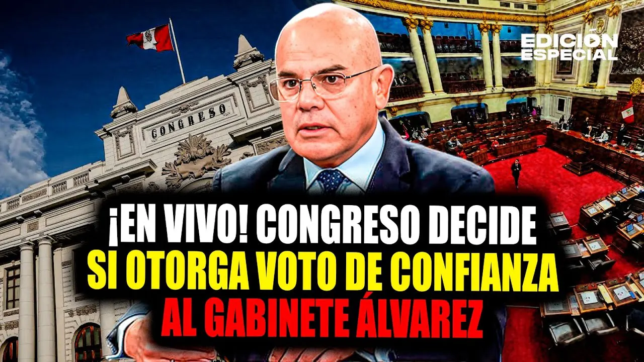 Reproducir: #EnVivo Congreso define voto de confianza al gabinete del presidente José Jerí