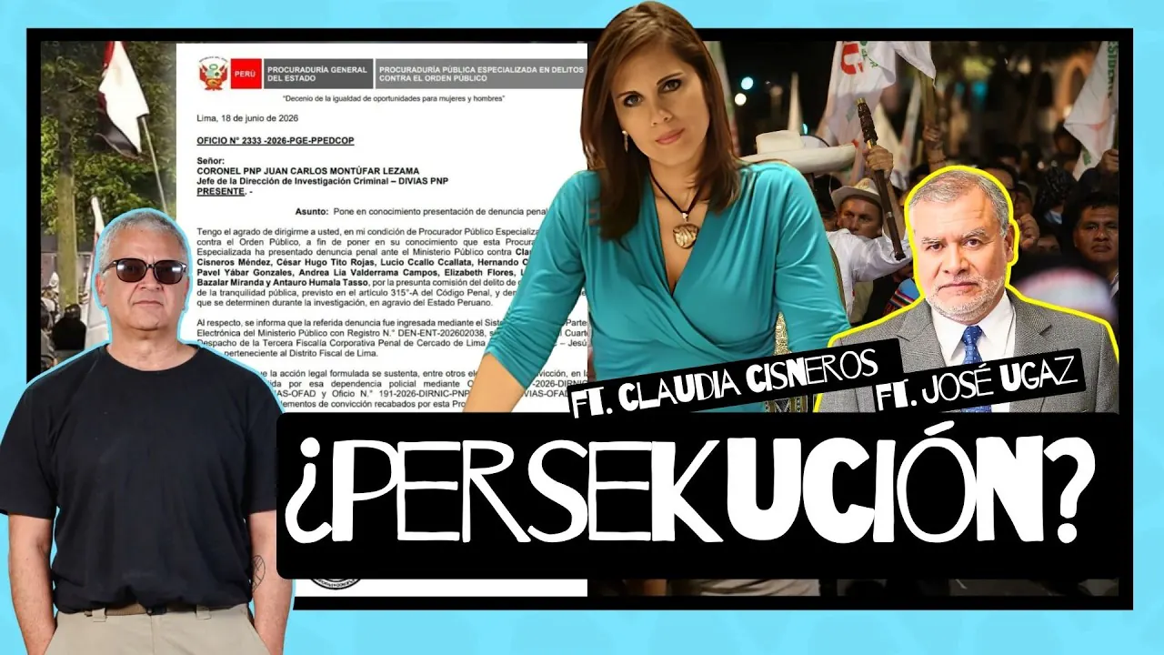 Reproducir: Libertades en peligro ante un posible gobierno de Keiko | Claudia Cisneros y José Ugaz en DDT