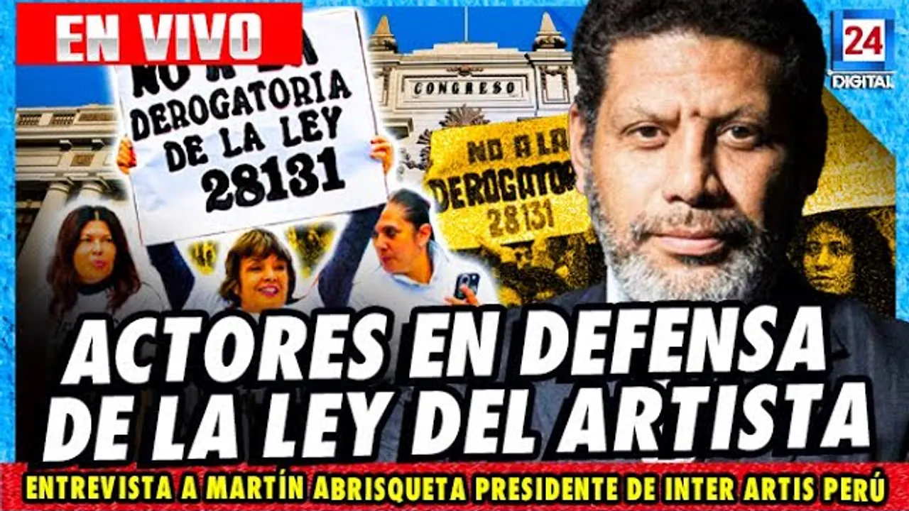 Reproducir: 🎬 ¿Que está pasando con la "Ley del artista"? - Actualización |🔵⚪ 24 Digital
