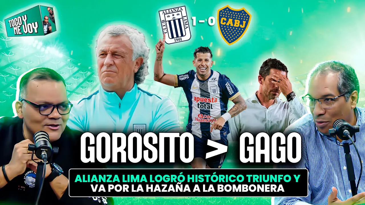 Reproducir: #ENVIVO 🔥ALIANZA LIMA VENCIÓ A BOCA JUNIORS Y VA CON VENTAJA A LA BOMBONERA #TOCOYMEVOY