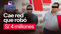 PNP captura a presuntos integrantes de red de fraude informático que habría robado S/4 millones