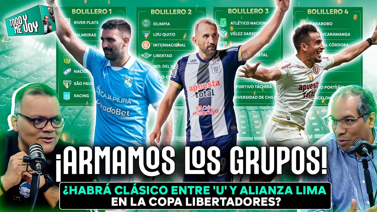 Reproducir: #ENVIVO🔥¿CLÁSICO EN LA COPA? ALIANZA ENFRENTAR A LA "U" O CRISTAL EN LA LIBERTADORES #TOCOYMEVOY