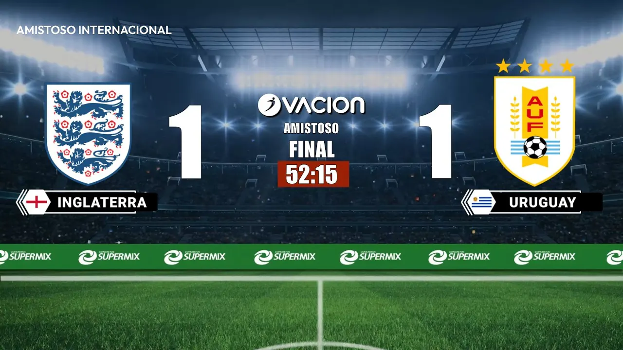 Reproducir: Inglaterra vs Uruguay por RADIO OVACION 🔴 #ENVIVO | AMISTOSO INTERNACIONAL
