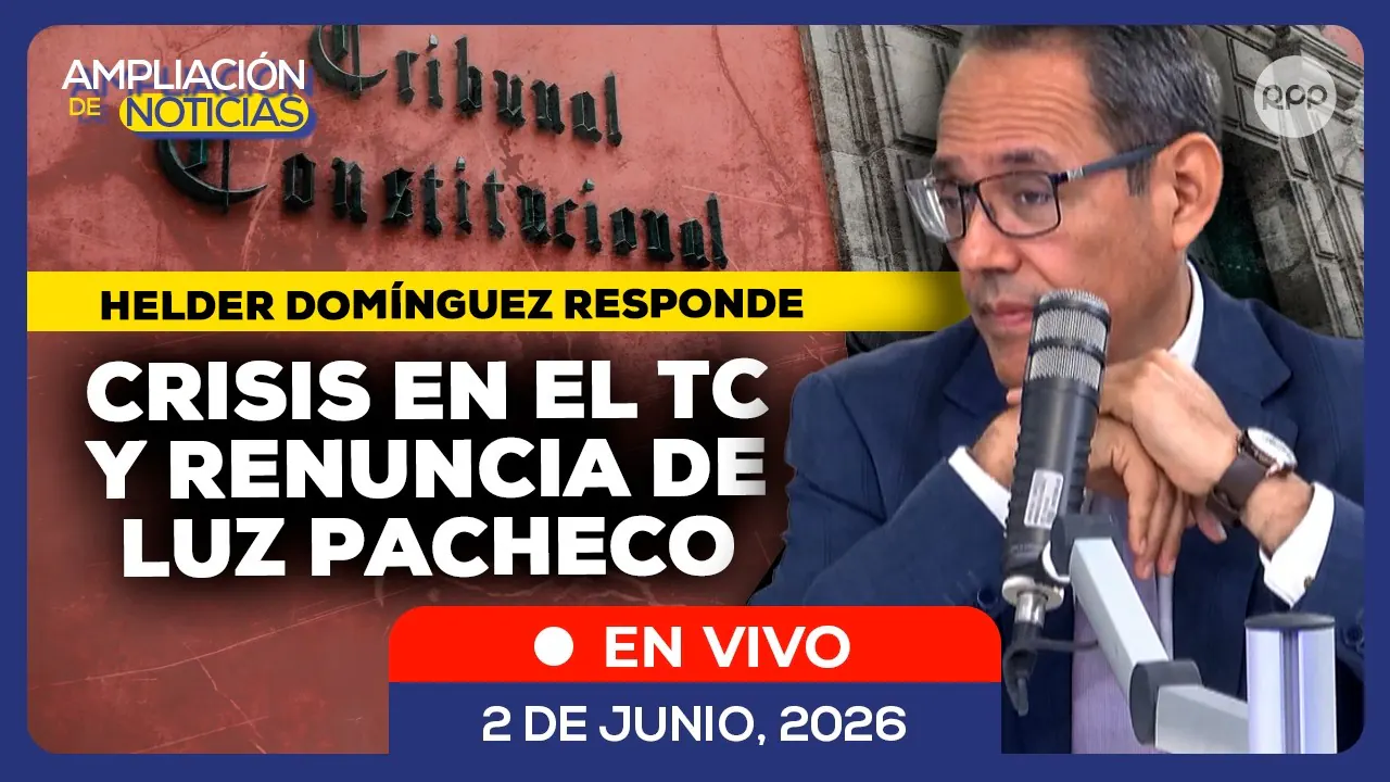 Reproducir: 🔴 EN VIVO | EXCLUSIVO: nuevo presidente del TC en AMPLIACIÓN DE NOTICIAS 🎙️ ENTREVISTAS Y ANÁLISIS