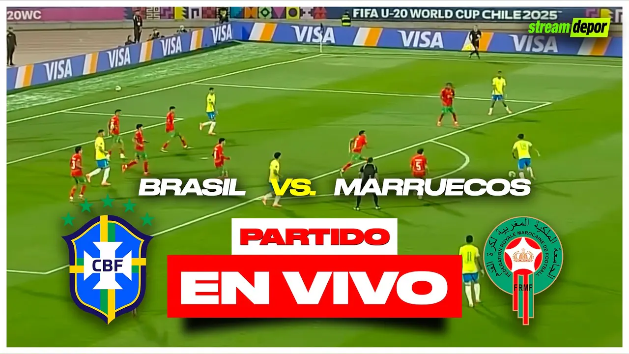Reproducir: BRASIL vs MARRUECOS | EN VIVO | GRUPO C | MUNDIAL 2026 | EN VIVO - LOS ÁNGELES | Stream Depor