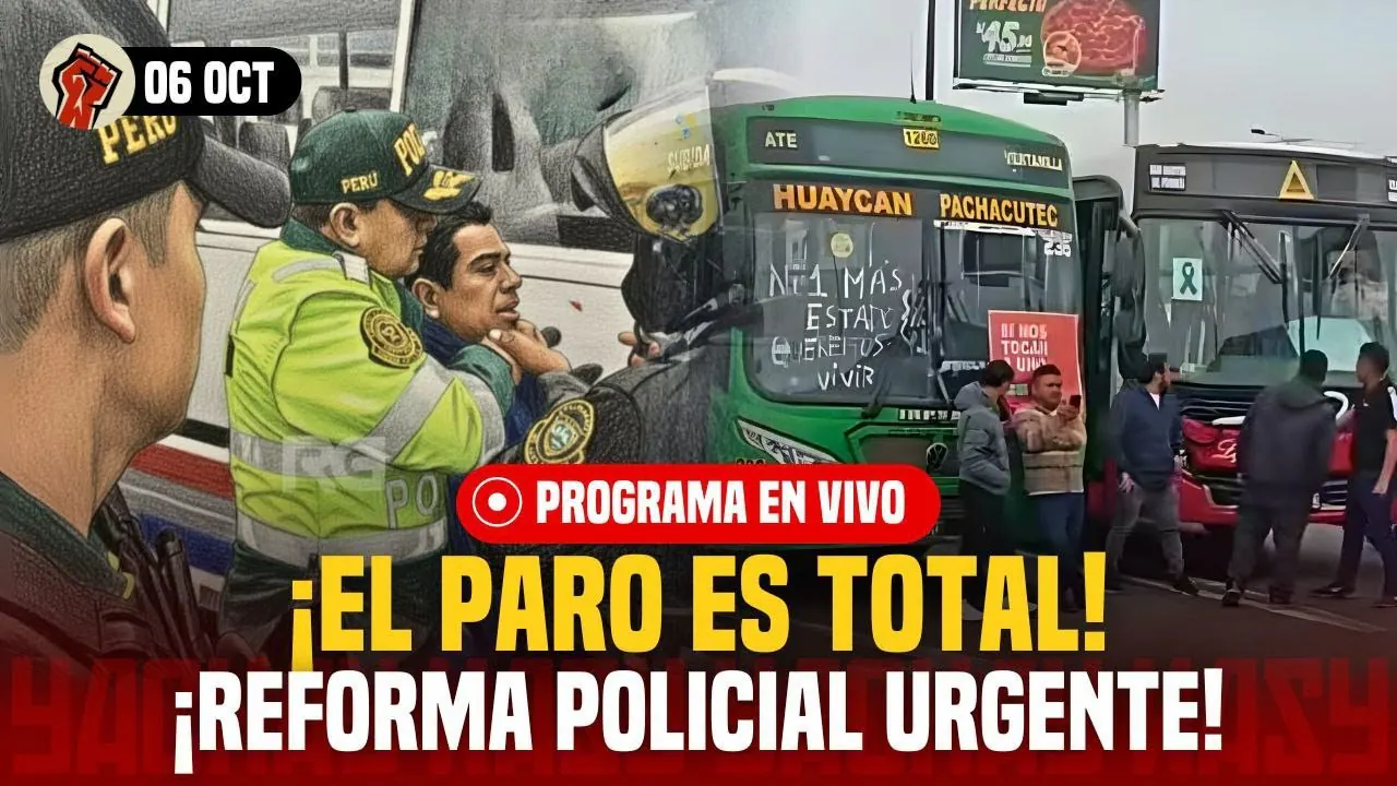 Reproducir: PARO TOTAL de TRANSPORTISTAS | DINA se burla del PUEBLO | Indignación general - 06 OCT