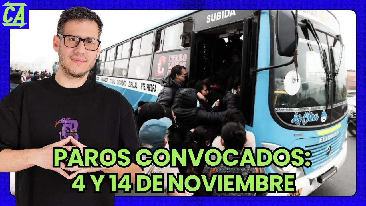 Reproducir: PAROS CONVOCADOS PARA EL 4 Y EL 14 de NOVIEMBRE -  CONTRAATAQUE 29/10