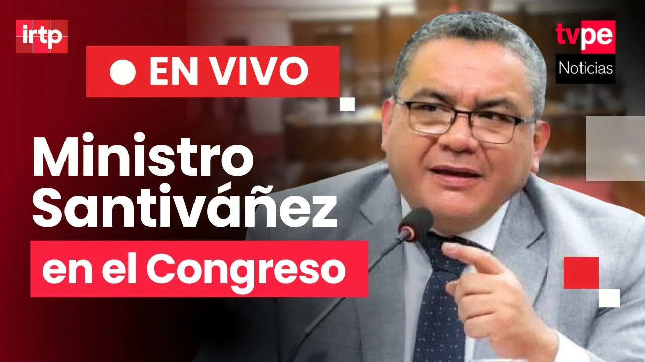 Reproducir: Ministro del Interior se presenta ante el Pleno del Congreso I TVPerú Noticias EN VIVO