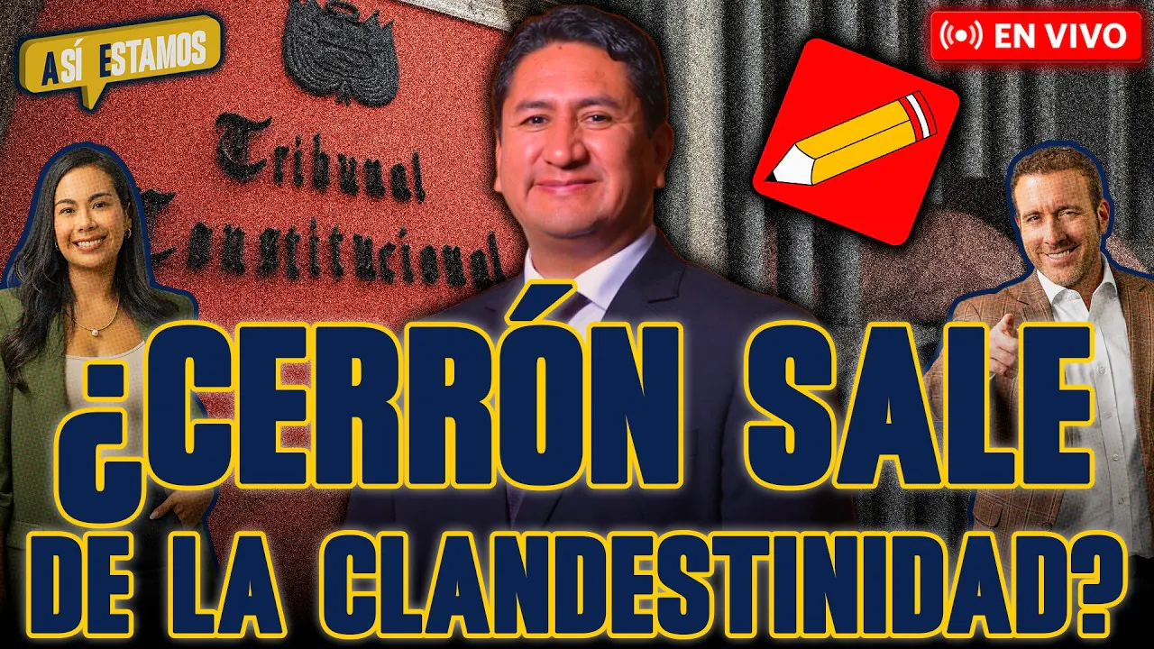 Reproducir: 🚨 #ENVIVO | ¡VLADIMIR CERRÓN ACUDE AL TC PARA QUE ANULE PRISIÓN PREVENTIVA EN SU CONTRA! #ASÍESTAMOS