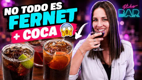¿CREÍAS QUE EL FERNET SOLO SE TOMABA CON COCA? | Studio Bar