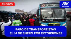 Fe de Erratas | MAÑANA LIMA Y CALLAO ENFRENTARÁN UNA PARALIZACIÓN DEL TRANSPORTE PÚBLICO - ATV+