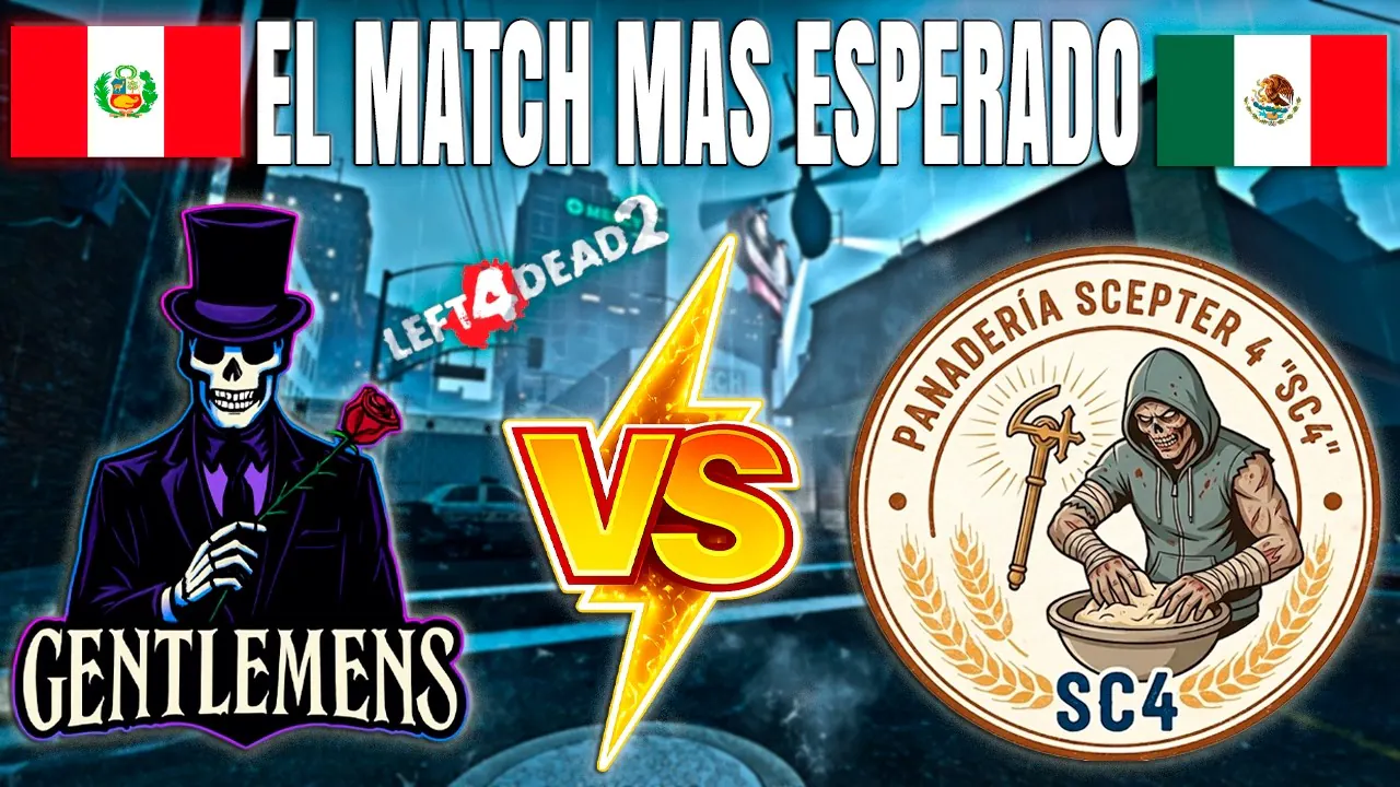 Reproducir: Los Mas Duros Del Torneo L4D2 | Panadería Scepter VS Gentlemens | México VS Perú |