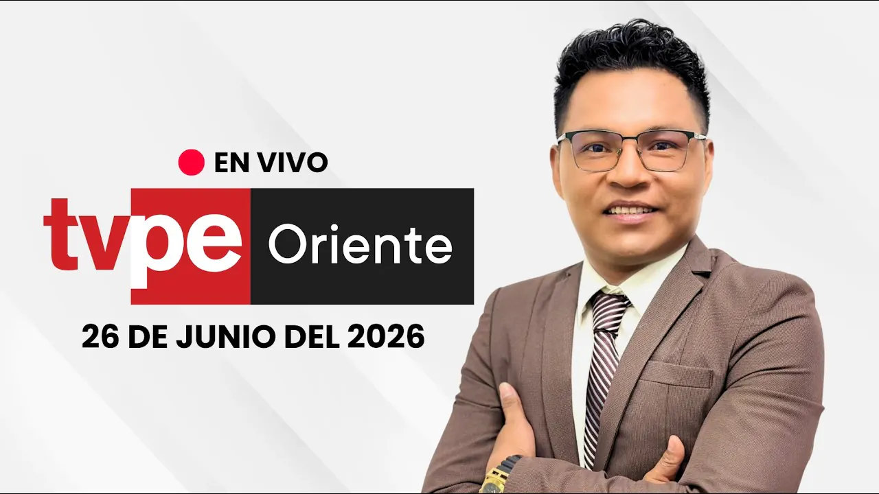 Reproducir: 🔴 TVPerú Oriente EN VIVO HOY | Noticias de la Amazonía peruana – 26 de Junio 2026