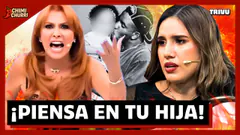 MAGALY SE ENFRENTA EN VIVO A DARINKA: "¡PIENSA EN TU HIJA!" | CHIMI CHURRI