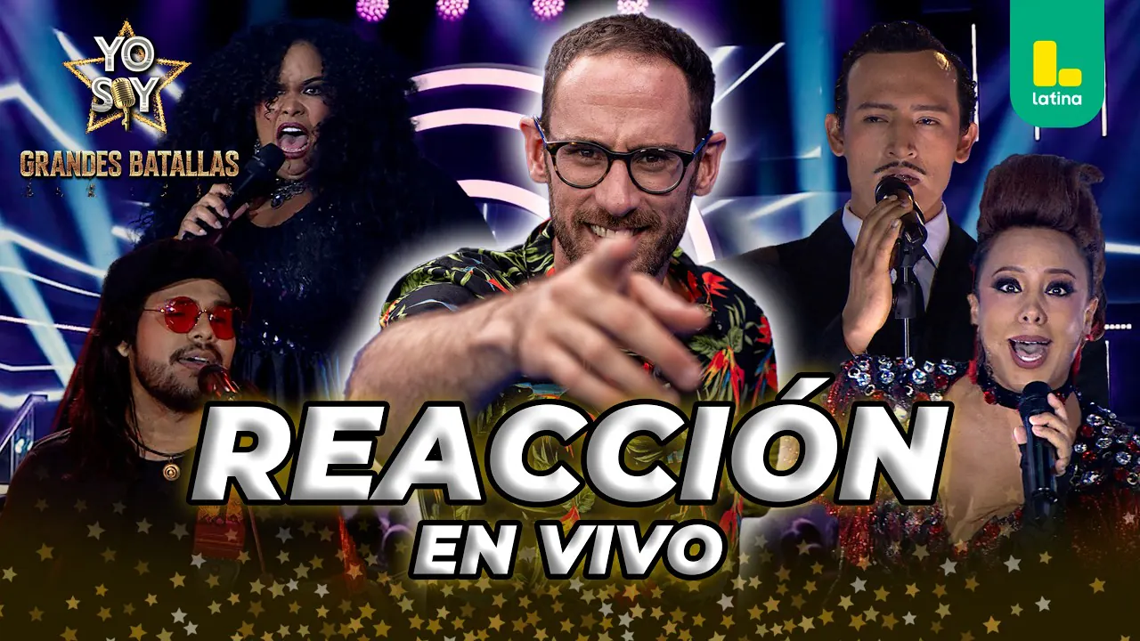 Reproducir: 🟡 REACT YO SOY GRANDES BATALLAS 2026🎙️-  LUNES 13 DE ABRIL | LATINA EN VIVO