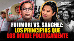 #EnVivo: Keiko Fujimori vs. Roberto Sánchez: los prinicipios que los divide políticamente